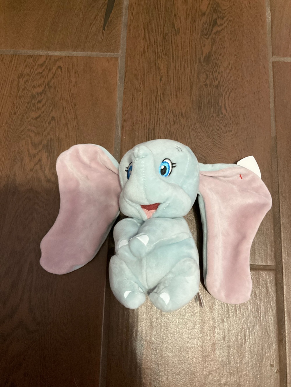 Disney TY Sparkle Dumbo Elephant Small Plush Toy Stuffed Animal Collectible